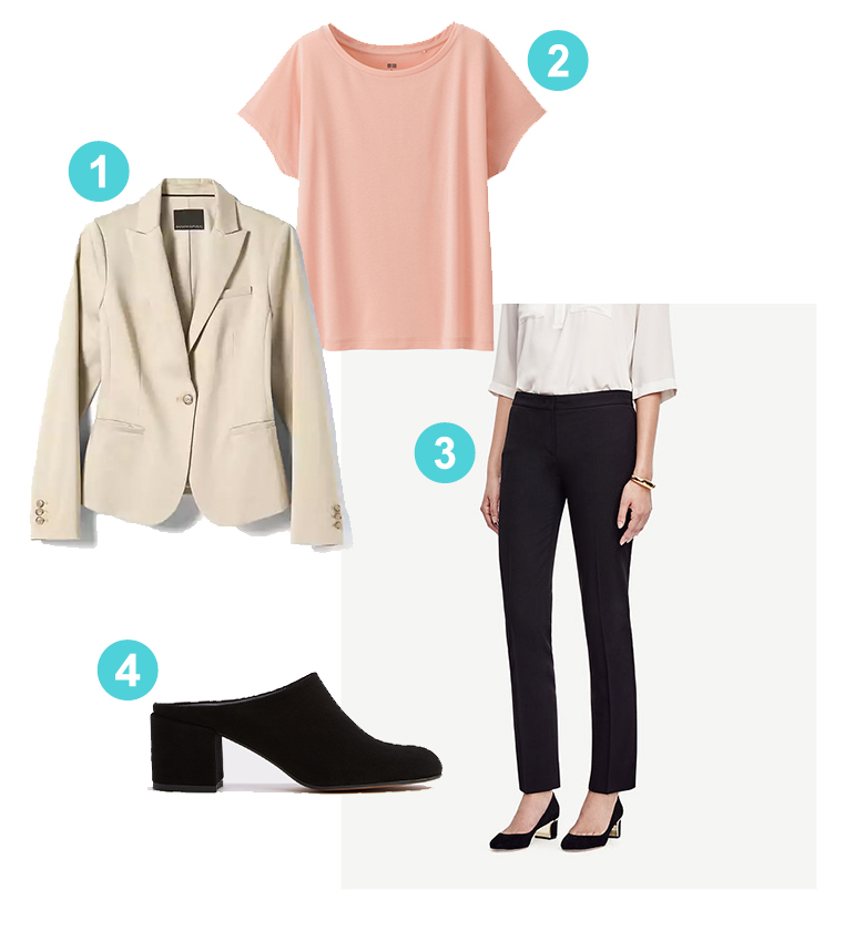 1. COS 2. Uniqlo 3. Banana Republic 4. Tumi