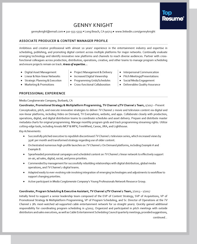 Genny Knight resume example new