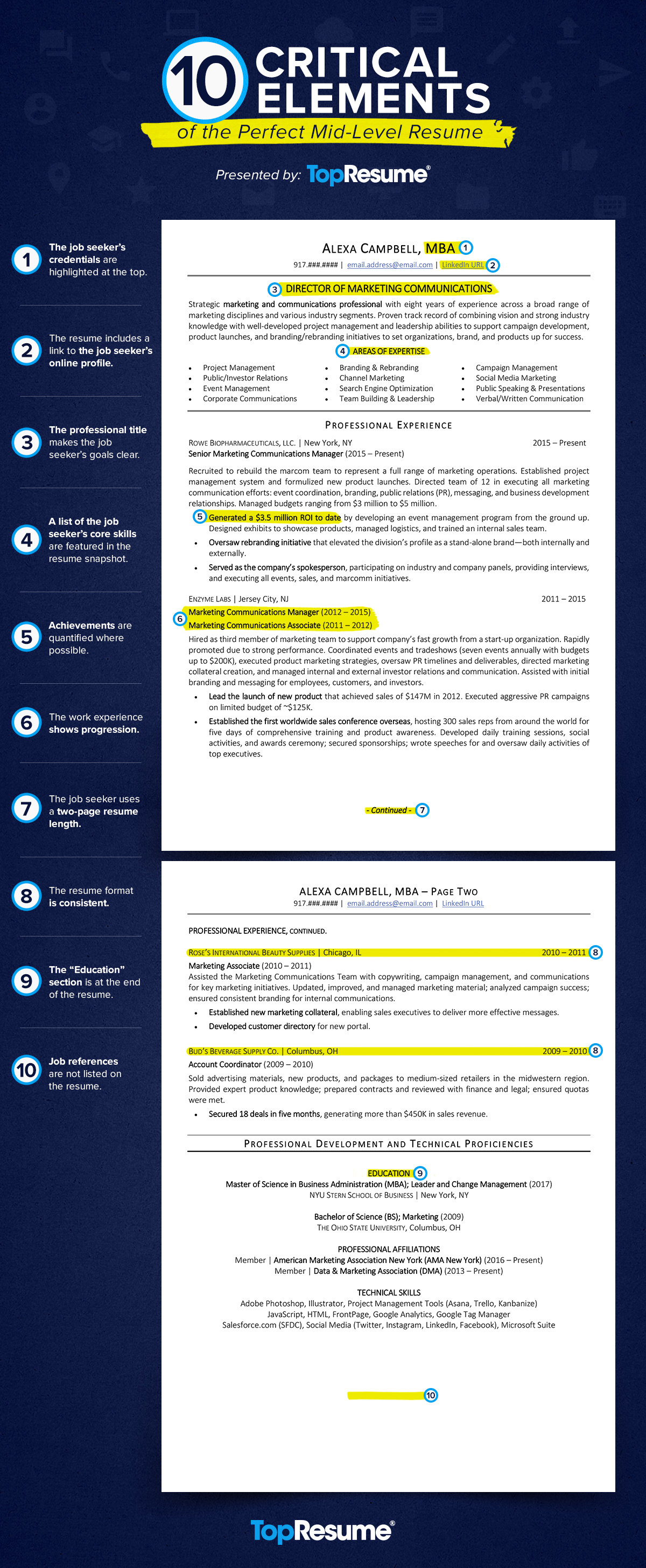 How to Make a Great Resume for a Mid-Level Professional